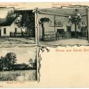 04968-Kautz Zedel-1903-Gasthaus zur Seekante - Mühle mit Teich-Brück & Sohn Kunstverlag